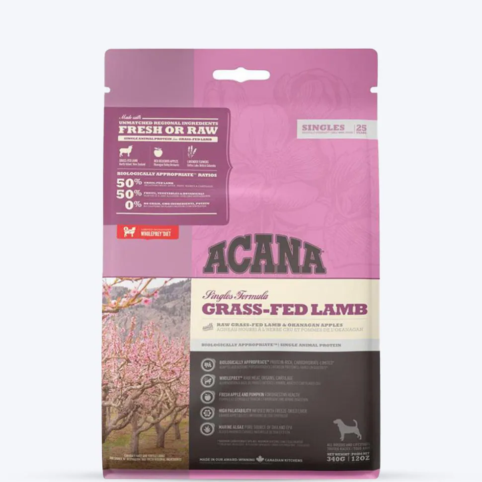 Acana Grass-Fed Lamb Dry Dog Food (All Breeds & Ages)