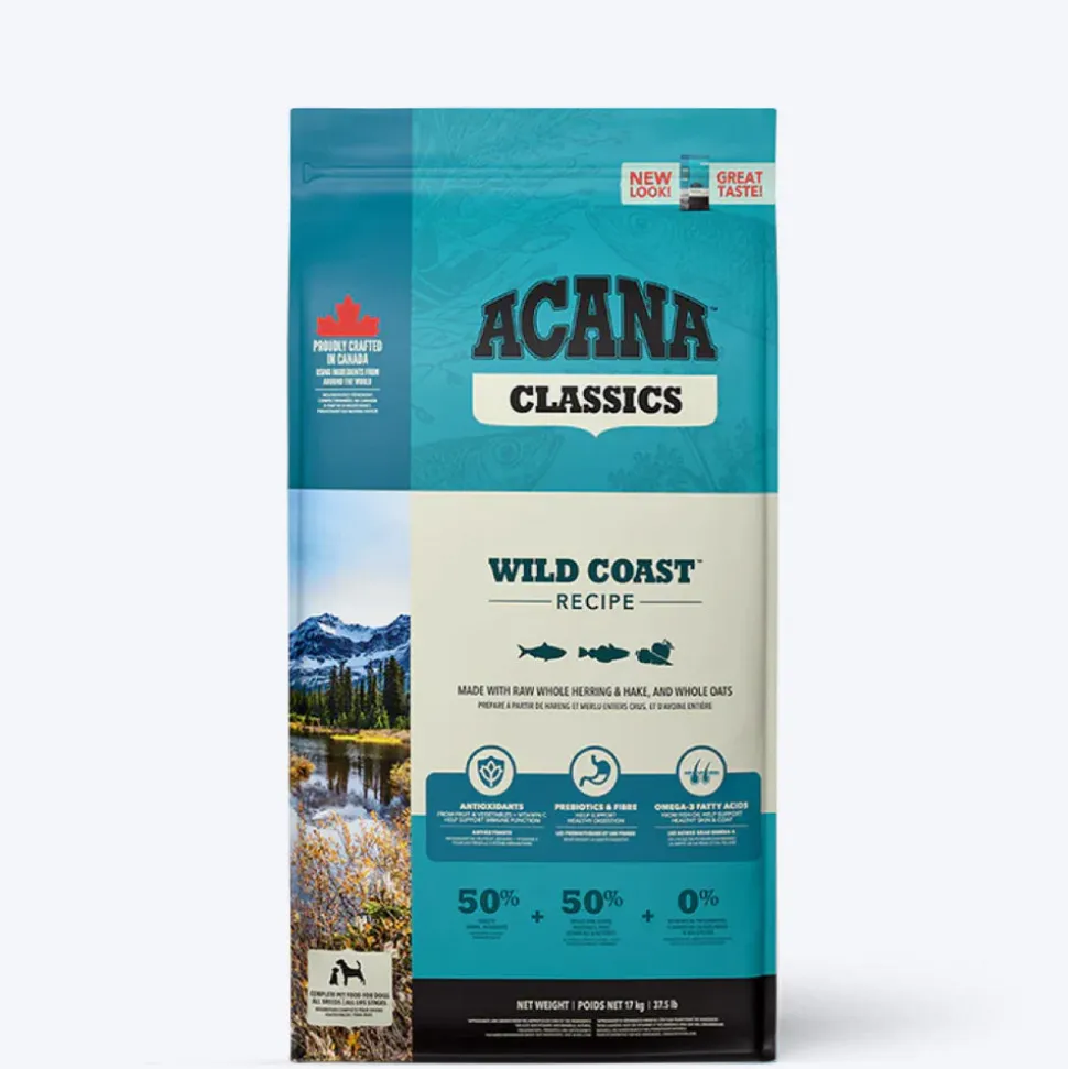 Acana Wild Coast Fish Formula Dry Dog Food (All Breeds & Ages)