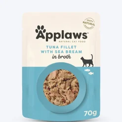 Applaws Natural Tuna Fillet With Sea Bream Adult Cat Wet Food - 70 gm