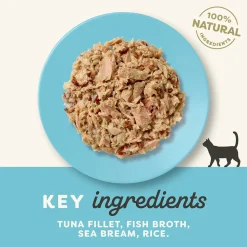 Applaws Natural Tuna Fillet With Sea Bream Adult Cat Wet Food - 70 gm