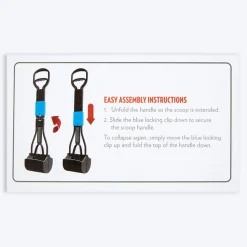 Bramton Out! One-handed Foldable Dog Poop Scoop