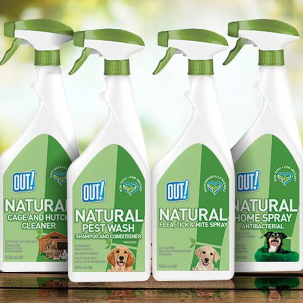 Bramton OUT! Natural Flea & Tick Spray - 500 ml