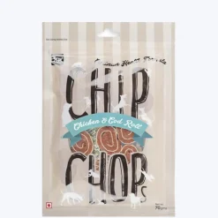 Chip Chops Chicken & Codfish Roll Treats For Dog - 70 g