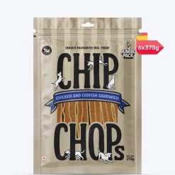 Chip Chops Chicken & Codfish Sandwich Treats For Dog