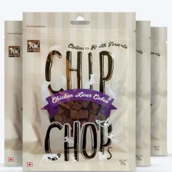 Chip Chops Chicken Liver Cubes Treats For Dog - 70 g