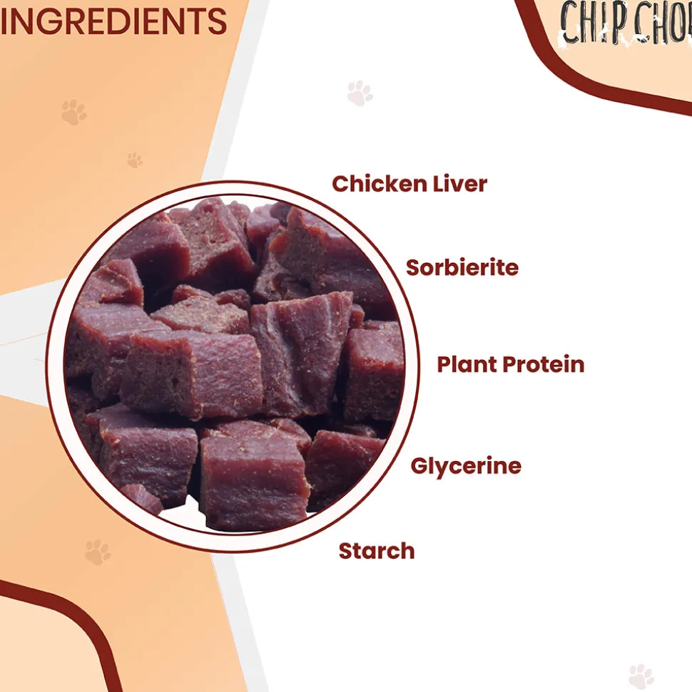 Chip Chops Chicken Liver Cubes Treats For Dog - 70 g