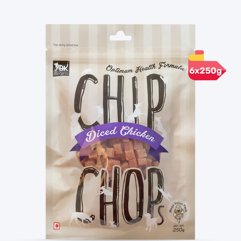 Chip Chops Diced Chicken Treats For Dog