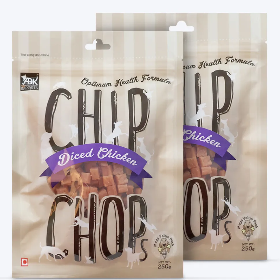 Chip Chops Diced Chicken Treats For Dog