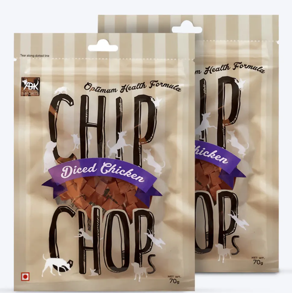 Chip Chops Diced Chicken Treats For Dog