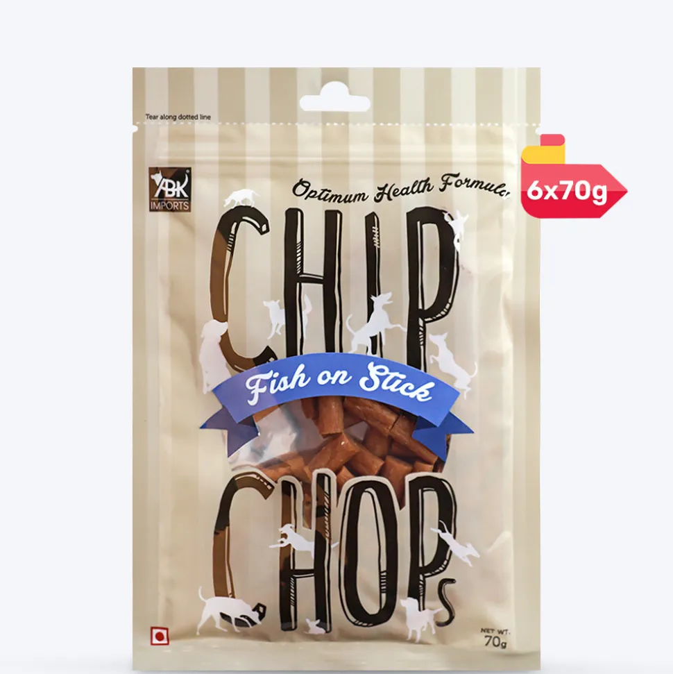 Chip Chops Fish On Stick Treats For Dog - 70 g