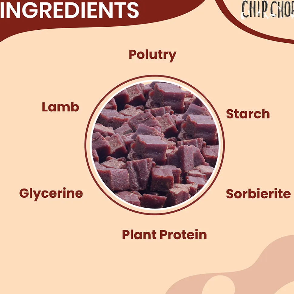 Chip Chops Lamb Cubes Treats For Dog - 70 g