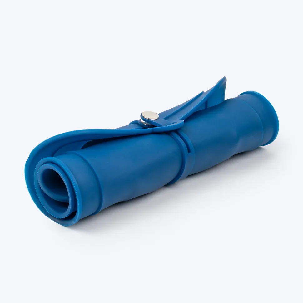 Dash Dog Travel Foldable Double Diner For Dog - Blue