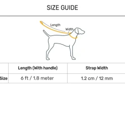 Dash Dog Chaser Rope Leash For Dog - Red