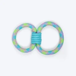 Dash Dog Double Tugger Rope Toy For Dog - Multicolor