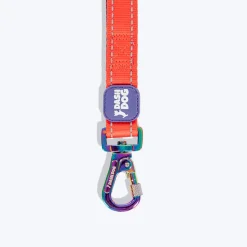 Dash Dog Dual Handle Leash For Dog - Red & Purple