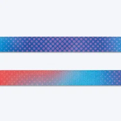 Dash Dog Flow Printed Leash - Violet & Red
