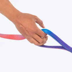 Dash Dog Flow Printed Leash - Violet & Red