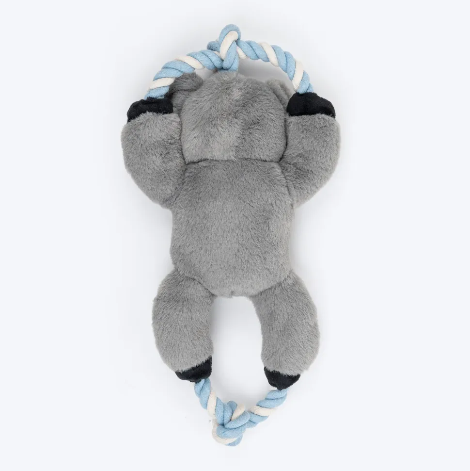Dash Dog Kuddly Koala Squeaky Plush Toy For Dog - Grey
