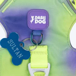Dash Dog Neon Fusion Outdoor Ease Harness For Dog - Neon Green