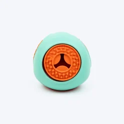 Dash Dog Quadrafun Chew Toy For Dog - Blue & Orange