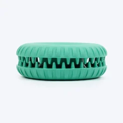 Dash Dog Roll & Chew Tyre Toy For Dog - Teal