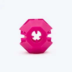 Dash Dog Rugby Roller Chew Toy For Dog - Pink