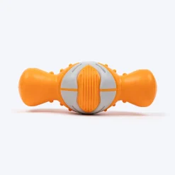 Dash Dog Super Chompster Chew Toy For Dog - Orange & Grey
