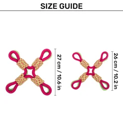 Dash Dog Super Looper Rope Toy For Dog - Multicolor