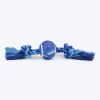 Dash Dog Toss & Tug Rope Toy For Dog - Navy Blue & Turquoise