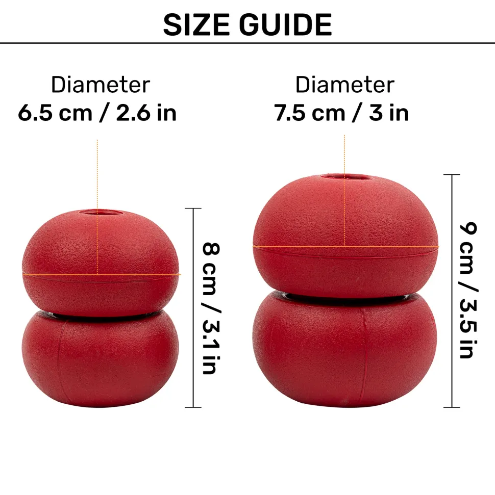 Dash Dog Twist 'n' Chew Toy For Dog - Red