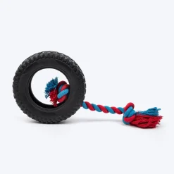 Dash Dog Tyre Ring Chew Toy For Dog - Multicolor