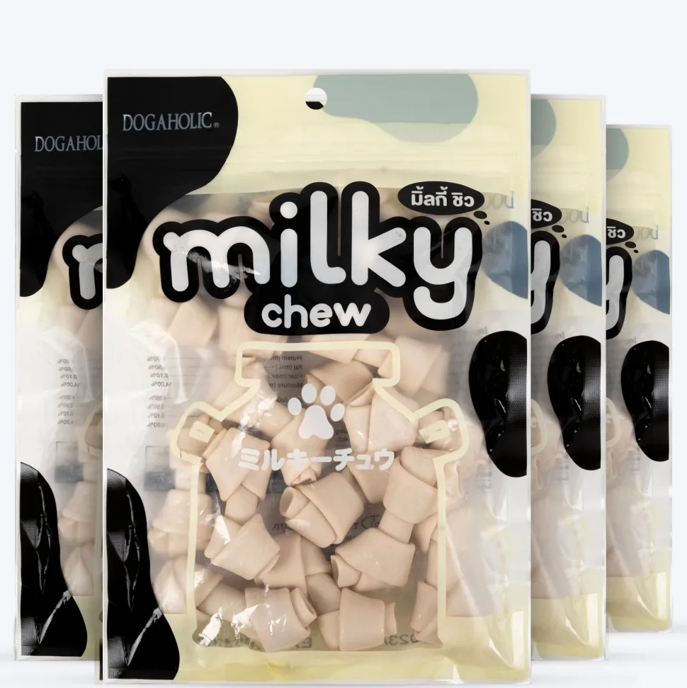 Dogaholic Milky Chew Bone Style - 15 Pcs - 180 g