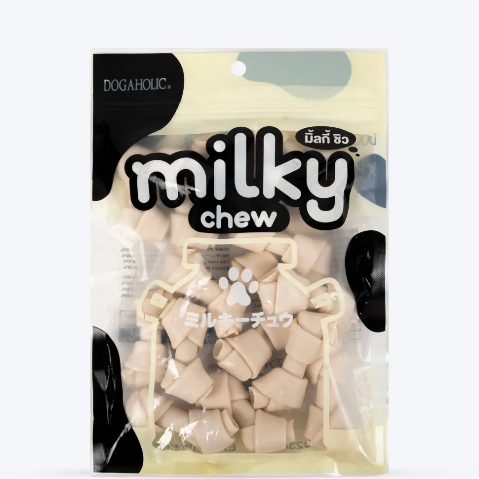 Dogaholic Milky Chew Bone Style - 15 Pcs - 180 g