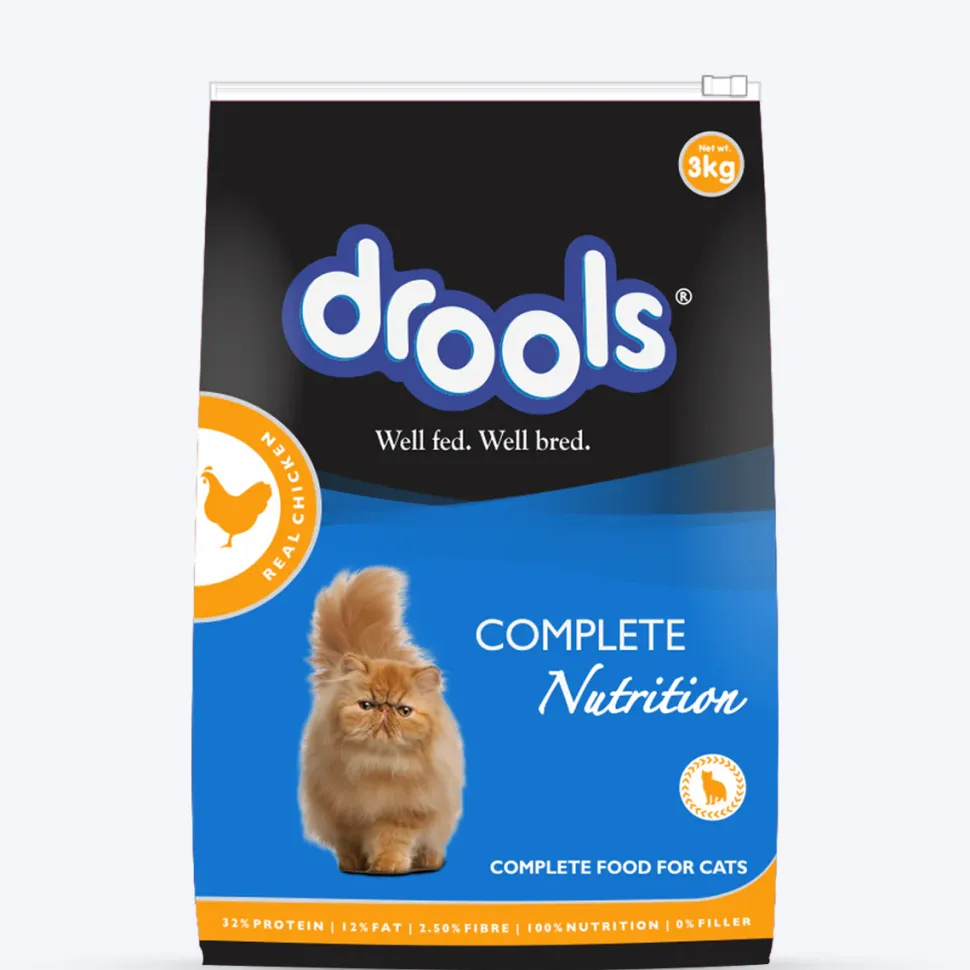 Drools Real Chicken Dry Food For Cat