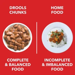 Drools Real Chicken and Chicken Liver Chunks in Gravy Adult Wet Dog Food - 150 g Packs