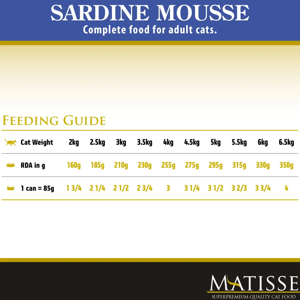 Farmina Matisse Sardine Mousse Wet Cat Food - 85 g
