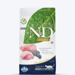 Farmina N&D Lamb & Blueberry Grain Free Adult Dry Cat Food