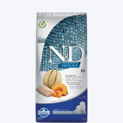 Farmina N&D Ocean COD Pumpkin & Cantaloupe Melon Grain Free Medium & Maxi Breed Dry Puppy Food