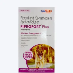 Fiprofort Plus Spot- Ticks & Fleas Solution for Dogs (20-40 kg)