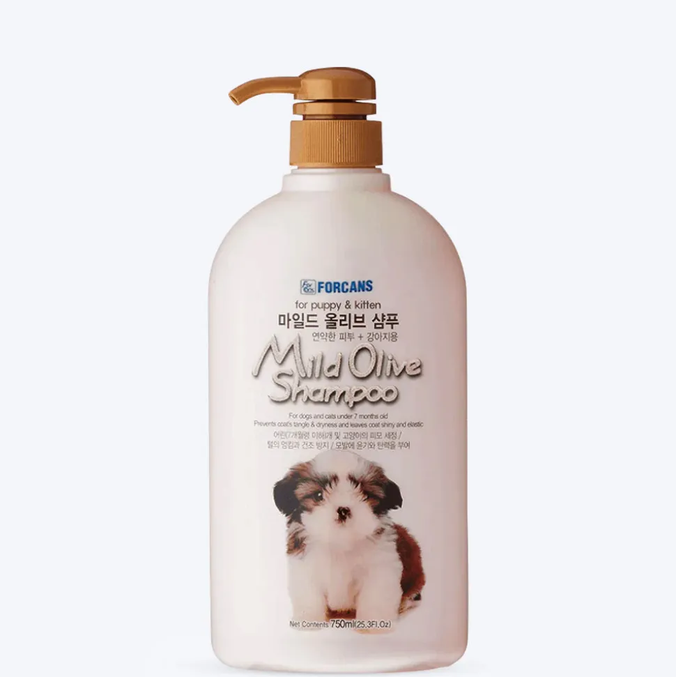 Forcans Mild Olive Shampoo For Puppies & Kitten