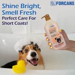 Forcans Short Coat Aloe Shampoo For Dog