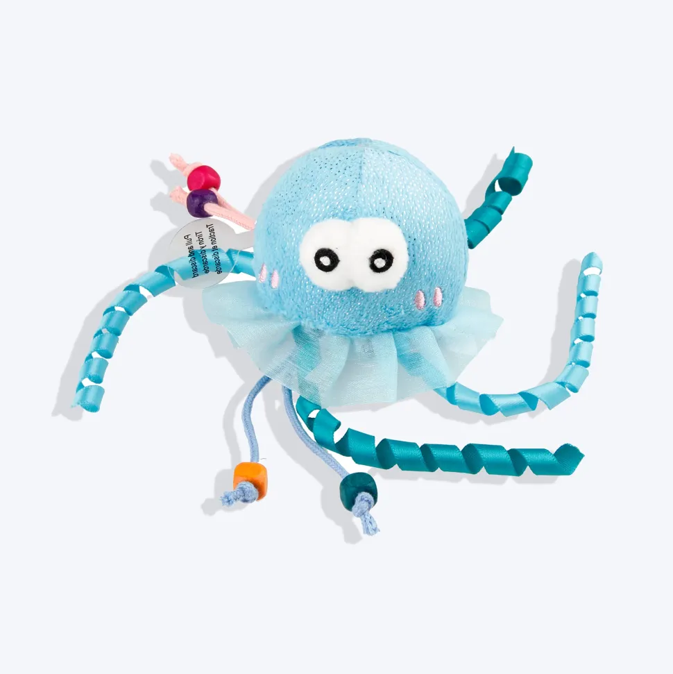 GiGwi Shining Friends Jellyfish With LED Light And Catnip Inside Toy For Cats