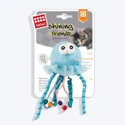 GiGwi Shining Friends Jellyfish With LED Light And Catnip Inside Toy For Cats