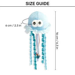 GiGwi Shining Friends Jellyfish With LED Light And Catnip Inside Toy For Cats