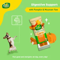Happi Doggy Vegetarian Dental Chew (Digestive Support) - Pumpkin & Mountain Yam (Singles) - 25 g