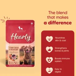 Hearty Chunky Chicken & Liver in Gravy Wet Dog Food - Pack of 15 (70 gm each)