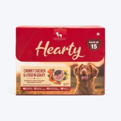 Hearty Chunky Chicken & Liver in Gravy Wet Dog Food 70g