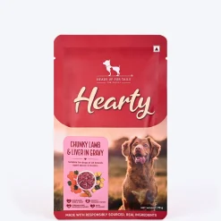 Hearty Chunky Lamb & Liver in Gravy Dog Food 70g