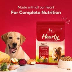 Hearty Oven-Baked Puppy Food Chicken & Fish with Superfoods - 250 gm (Best Before August'26)