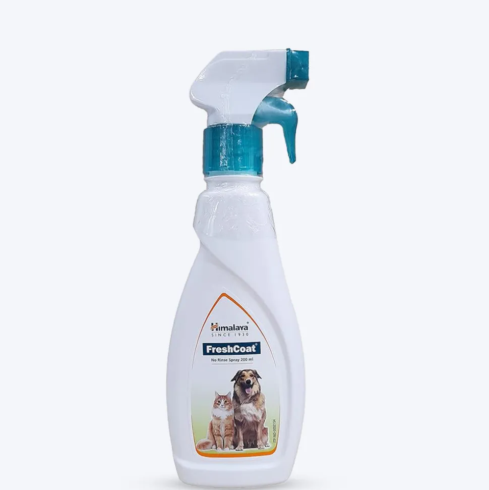 Himalaya FreshCoat No Rinse Spray for Dogs & Cats